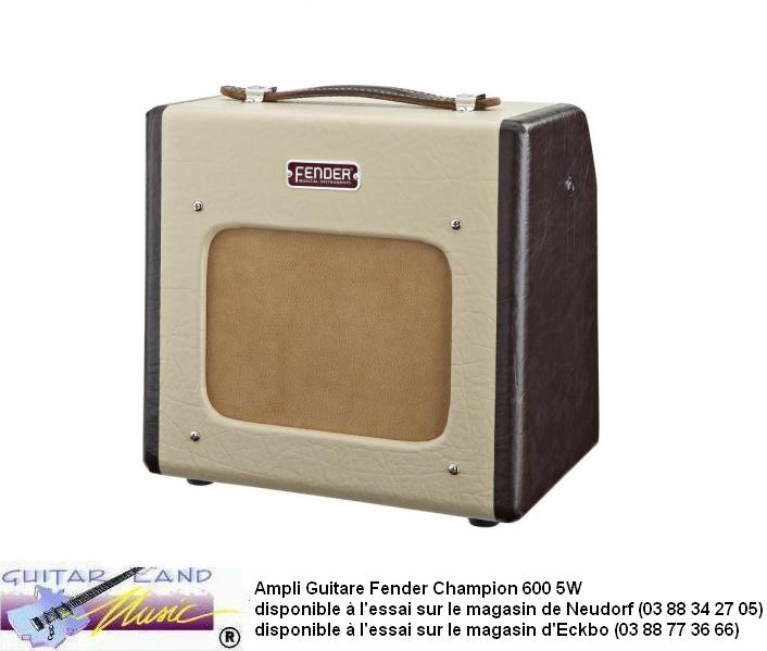 Ampli Guitare Fender Champion600 5W